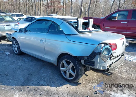 2007 Volkswagen Eos 2.0T from USA, damaged, VIN WVWAA71F47V011139
